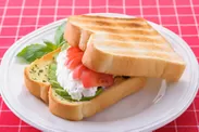 朝食レシピ第2位　北海道代表　北海道チーズのイタリアンサンド 