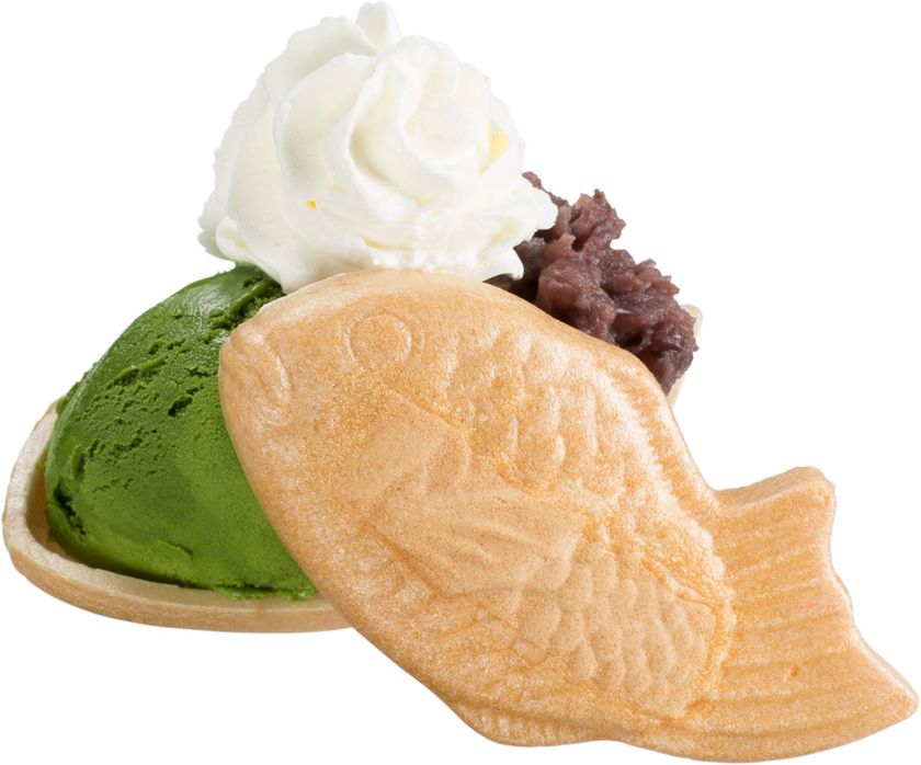 抹茶好きにはたまらない濃厚な抹茶アイスを使用！
この濃さ、抹茶業界も驚愕！？
『濃い抹茶アイスモナカ』 180 円（＋税）