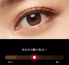 「瞳の色」解析イメージ
