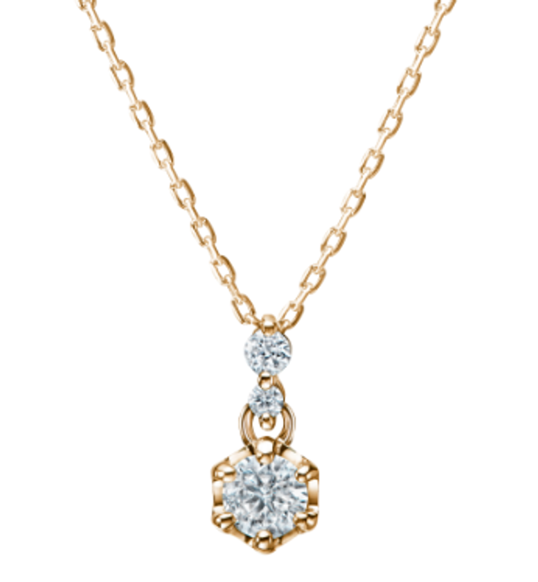 ブライダルジュエリー専門ブランド「アイプリモ」から
５種類の新作ダイヤモンドネックレス発売