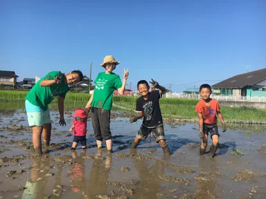 昨年のどろんこ大運動会の様子