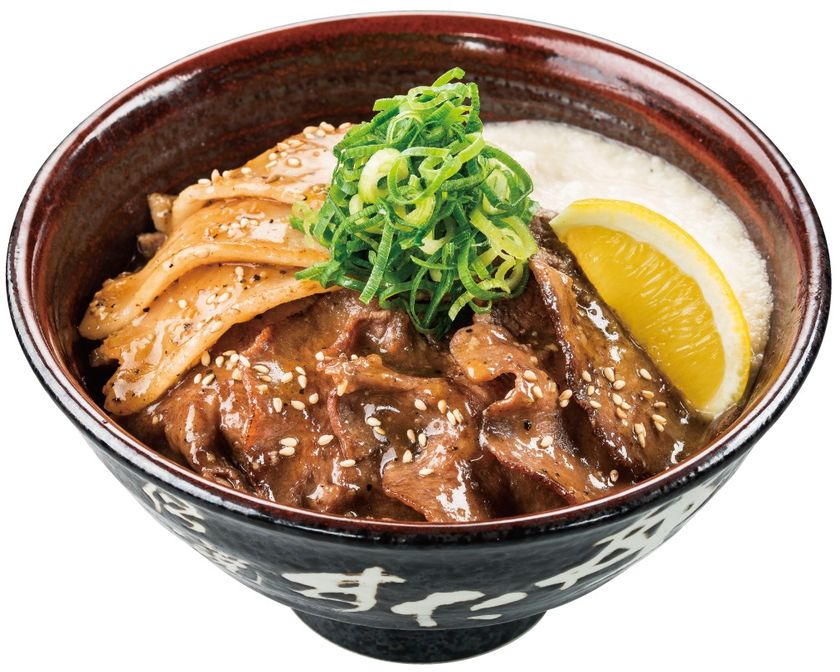 好評につきシリーズ化“ご当地”すた丼第2弾！
8月1日(火)に『仙台牛タン塩すた丼』発売　
夏のさっぱり味【牛タン×厚切り豚バラ肉】異色の合い盛り丼