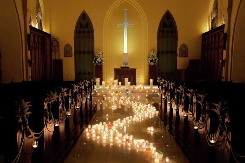 福岡  赤坂ル・アンジェ教会 15周年アニバーサリーイベント
夏のキャンドルナイト&ハートフルコンサートを開催