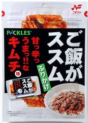 「ご飯がススムキムチ」がふりかけに！　ニチフリ食品とのコラボで8月3日に発売