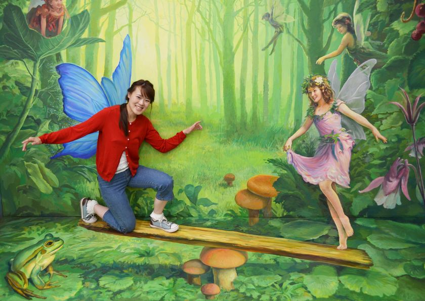 ファミリーで“驚き体験”ができる夏休みイベント
小田急百貨店新宿店に「トリックアート」が出現！