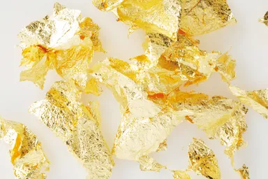 金箔の切り廻し