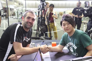 決勝戦、ウィリアム・ジェンセン選手 vs. 木原惇希選手