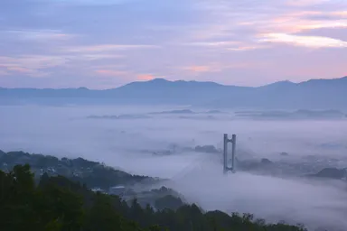 秩父ミューズパークから雲海を望む2