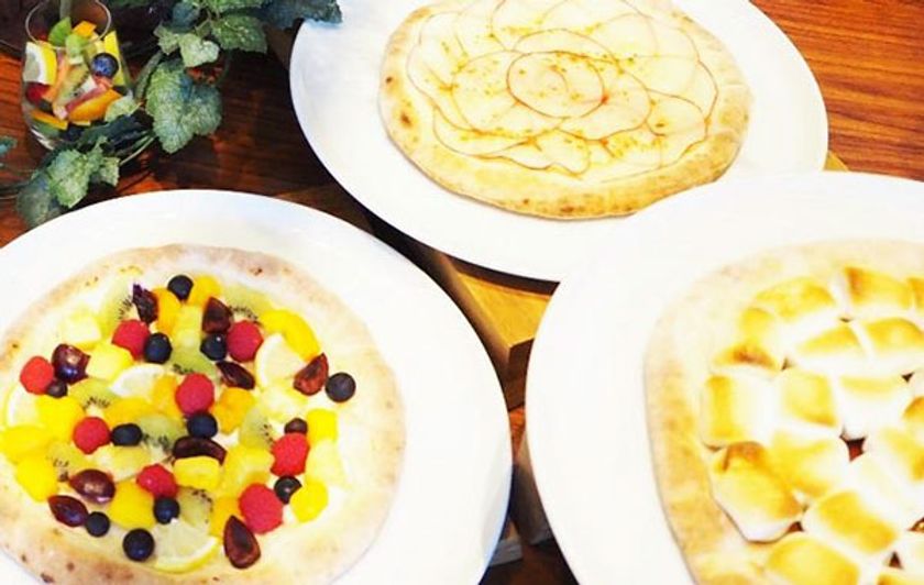 フォトジェニックなドルチェがずらり！
店内の窯で焼き上げるデザートピッツァもお楽しみいただける
“イタリアンドルチェブッフェ”を開催！