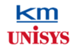 国際自動車株式会社、日本ユニシス株式会社のロゴ