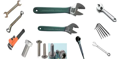 クレバーレンチ　従来工具の代用品