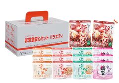 -9月1日は「防災の日」-　ご飯・おかゆ・おこわに加え、お菓子感覚で食べられる“おこげぜんざい”を組み合わせた、バラエティ豊かな非常食セットを8月から販売！