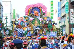 山車運行の様子1(日中)