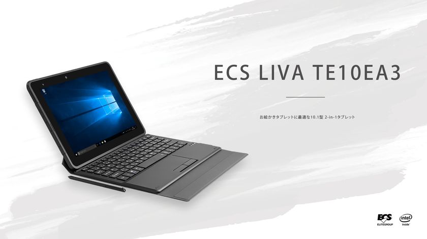 パソコン工房 AKIBA STARTUP にて 
Windows 10 Homeを搭載した10.1型 2-in-1タブレット
「ECS LIVA TE10EA3」の展示・販売取扱いを開始