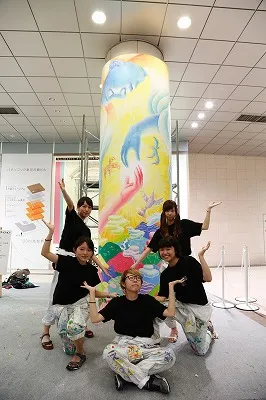 第2回キービジュアル　女子美大「やおよろずのかみ」