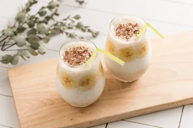 カカオニブ バナナスムージー