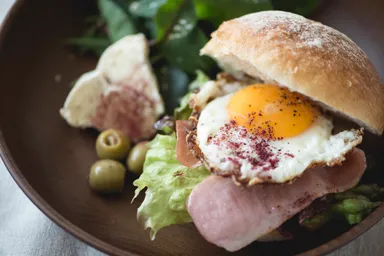 ハイビスカス オープンサンド