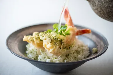 釜炒り緑茶_お茶漬け