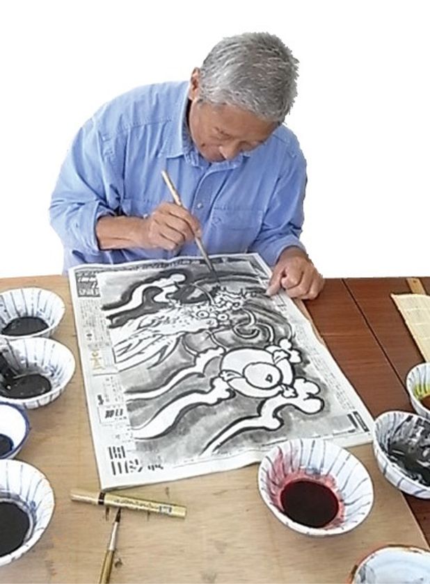 日本の伝統文化を“アート”で学ぶ体験型イベント＠汐留 外国人