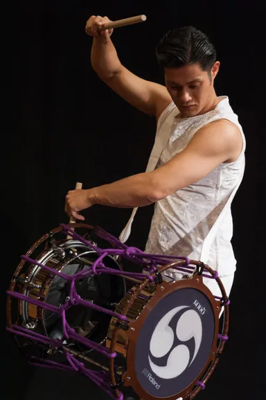 『電子担ぎ太鼓』 演奏イメージ(2)