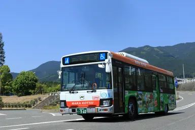 「葛城山を後にして」（御所市）