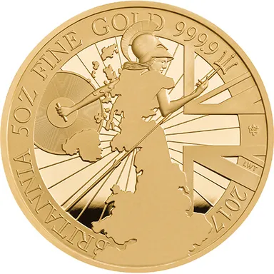 500ポンド金貨(5オンス)