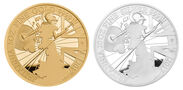 英国を擬人化した不朽のシンボル・ブリタニア金貨発行30周年、銀貨発行20周年の記念コレクションを8月7日に発売
