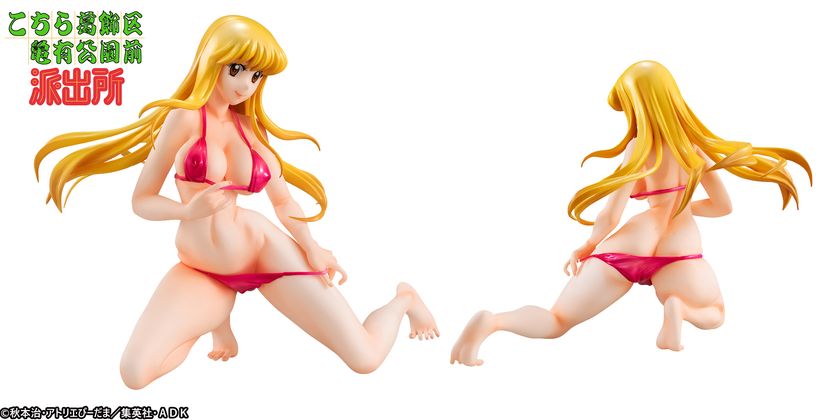 「こち亀」の麗子がビキニ姿で登場　
髪をなびかせ笑顔でバカンスを楽しむシーンを表現