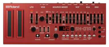 シンセサイザー『SH-01A-RD』(レッド)