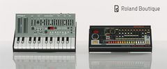 音楽シーンに大きな影響を与えたリズム・マシンの名機「TR-808」、シンセサイザー「SH-101」をコンパクトなボディに凝縮した2モデルを発売