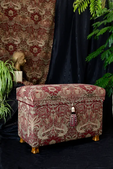 インテリア茶箱 60K型 ウィリアム・モリス ピーコック＆ドラゴン