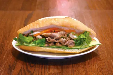 豚焼肉のバインミー