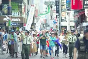 昨年第2回「渋谷ズンチャカ！」センター街パレード