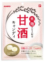 まだまだ暑い季節が続きそうですので、やさしい“甘さ”としょうが風味で“すっきり”と　カンロ『甘酒キャンディ』2017年8月29日(火)より新発売