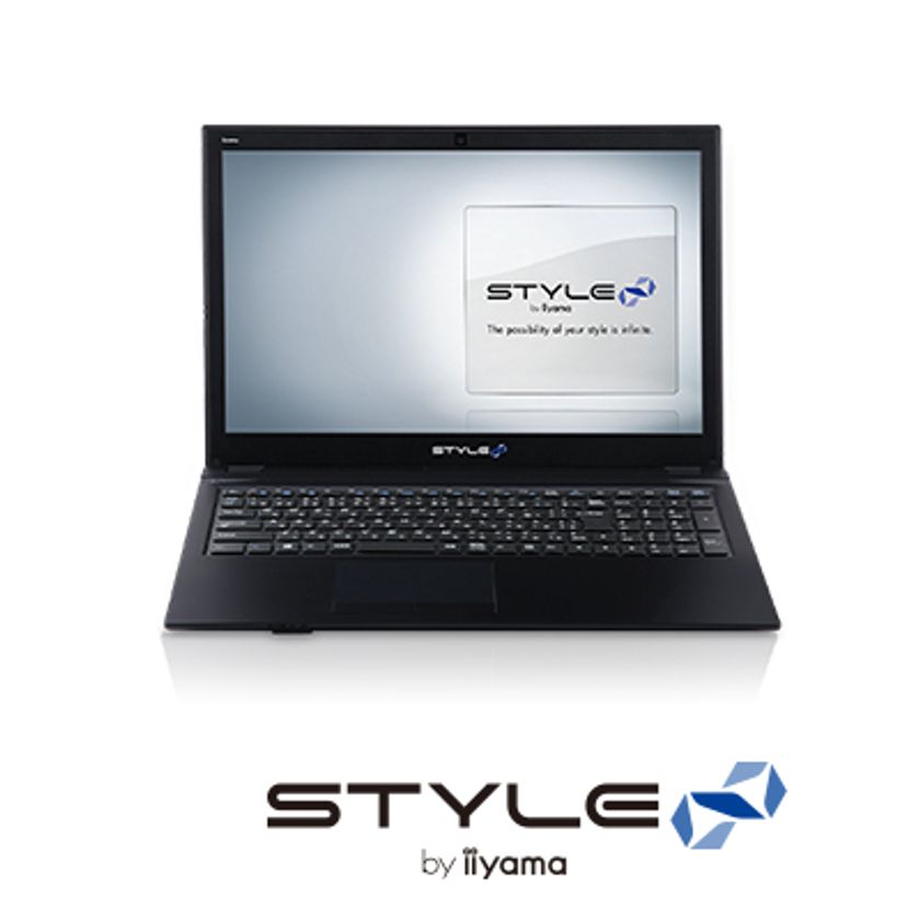 iiyama PC、「STYLE∞（スタイル インフィニティ）」より
第7世代インテル(R) Core(TM) i5プロセッサーを搭載した
即日出荷が可能な15型HDノートパソコンを発売