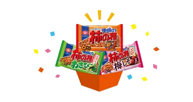 Ｂ賞「ちびちび話そう 亀田の柿の種商品詰め合わせセット」イメージ