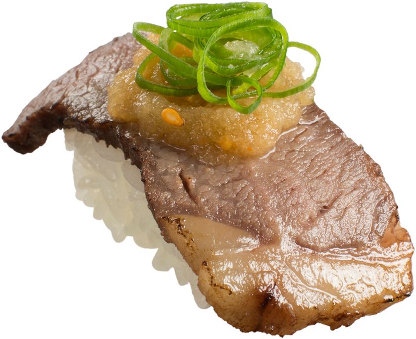 夏はスシローの肉だ！炙りだ！
食欲をそそる商品が目白押し
スシローの肉ずし&炙り商品が登場！
