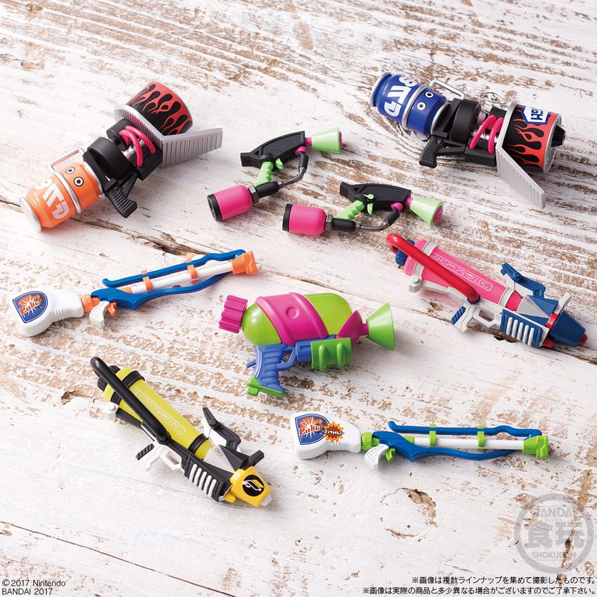 累計出荷数100万個突破見込み　
スプラトゥーンの大人気食玩「ブキコレクション」第3弾
2017年8月21日(月)予約販売開始
