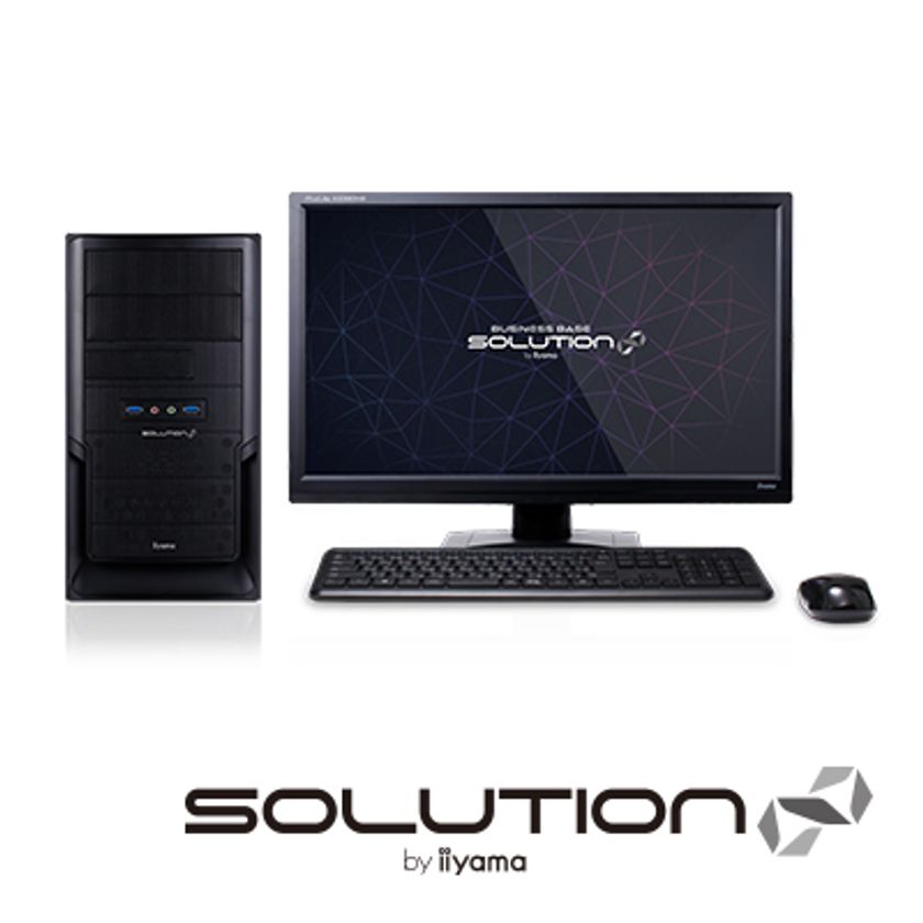 iiyama PC、「SOLUTION ∞（ソリューション インフィニティ）」より
リーズナブルなビジネス向けミニタワーパソコンを発売