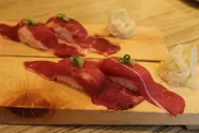桜肉寿司＆桜大トロ寿司