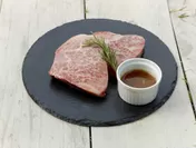 BBQにはオプションで常陸牛のステーキをつけることも可能