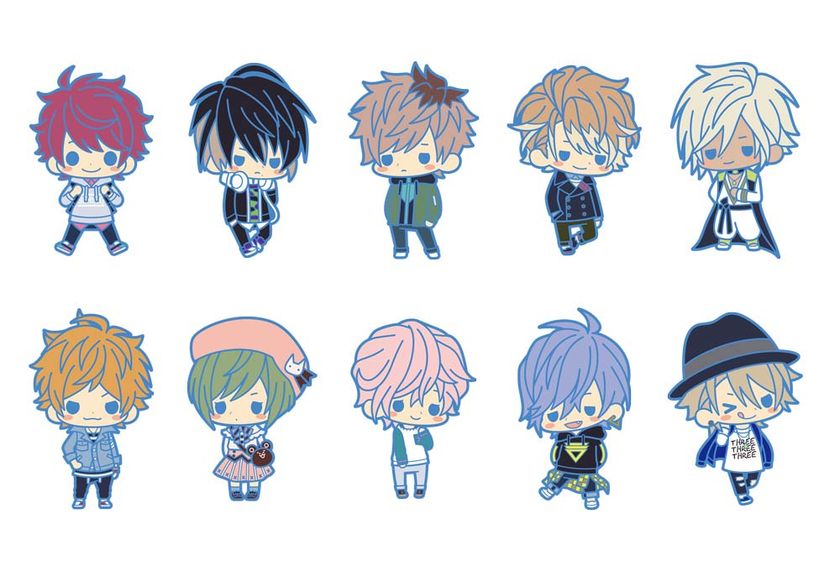 MANKAIカンパニーへようこそ！
あの大人気役者育成ゲーム『A3!』より個性豊かな劇団員たちのラバーストラップが登場！