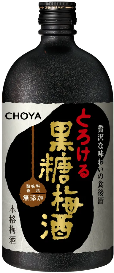 本格梅酒 CHOYA 黒糖梅酒