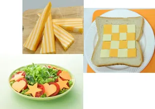 『チェダースライス』を使ったメニュー例