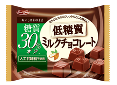 【低糖質ミルクチョコレート】パッケージ画像