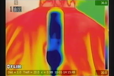 アイスカイロサーモグラフィー