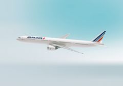 エールフランス機影　ボーイングB777-200