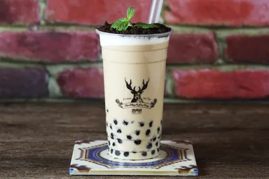盆栽タピオカミルクティー