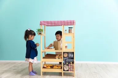 買い物の仕方を覚える