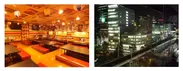 川崎酒場の店内と夜景(写真はイメージ)